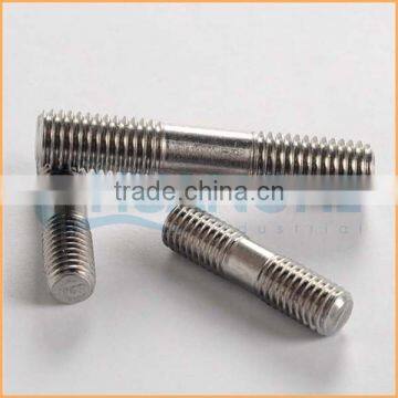 Factory Direct Sales High Quality Zinc Plated Finishing Stud Bolt