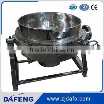 SUS304 500Liter Double Jacketed Kettle photo-3
