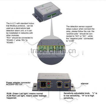 China High Performance Water Leak Sensor With Software to Record Data, Water Leak Detector Rs485, Leakage Sensor Alarm photo-5