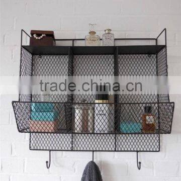 Bathroom/Kitchen Metal Wire Wall Rack Shelving Display Shelf photo-4