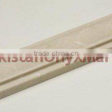 NEW VERONA BEIGE MARBLE CHAIR RAIL MOLDING