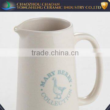 House Use Ceramic Water Filter Pitcher With Printing Logo for Customer photo-2