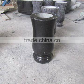 Black Granite Vases for Tombstones photo-2