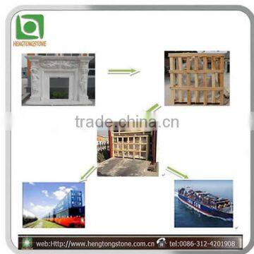 Color Mixed Fireplace Mantel Marble in Fireplaces photo-4