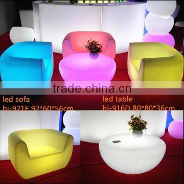 Living Room Decorative Illuminated LED Coffee chair