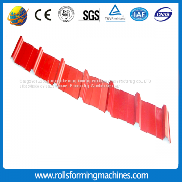 Galvanized Aluminium Metal Roof Wall Panel Sheet Single Layer Trapezoidal Tile Roll Forming Machine photo-5