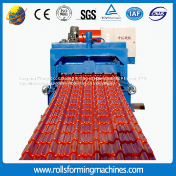 Aluminium Roof Trapezoid Tile Making Machine