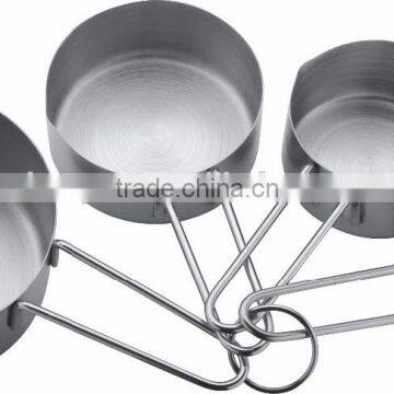 Top Quality 4pcs Stainless Steel Spoon Set Measuring Cup Spoon With Silicon Handle photo-5