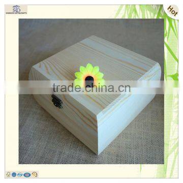 Cheap Curving Hinged Wood Candy Moon Cake Box