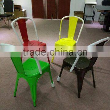 Vintage Industrial Chair Iron Chair With Garden Furniture photo-2