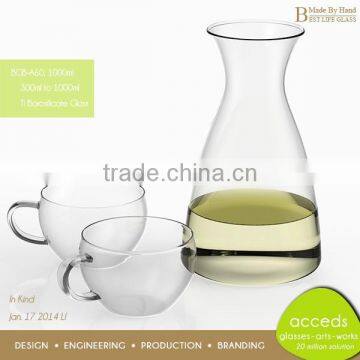 Thermos Heat Resistant Water Pyrex Wholesale Pitcher photo-3