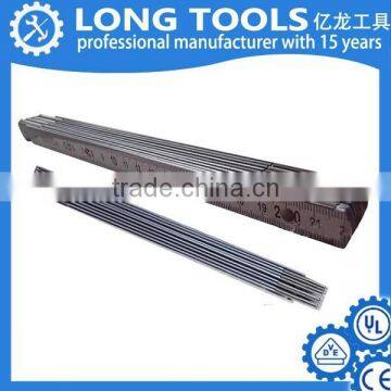 Top quality gift measuring metal folding scale ruler