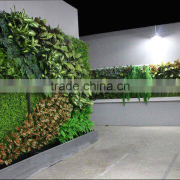 fake grass wall uv /fire resist factory (6sqm ) china artificial plant wall