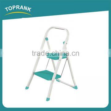 China manufacturer 2 step flexible tripod aluminium ladder portable ladder