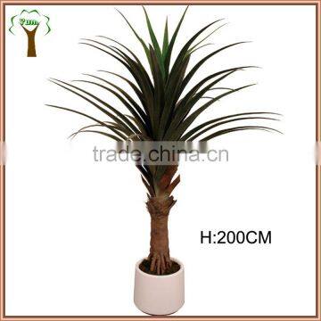 artificial sisal plant with sharp leaves