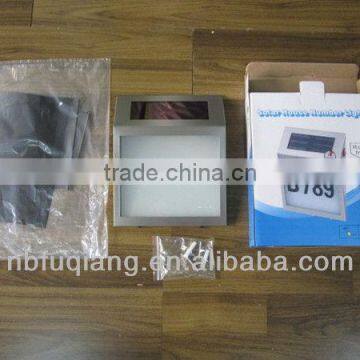 FQ-133 Useful and Environmental Led Solar Power of House Numbers Led Solar Power Address Numbers Light photo-4