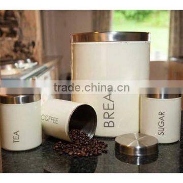 Round Metal Biscuit Jar photo-2
