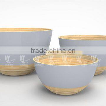Hot Trend for Salad Bowls, Clear Bamboo Salad Bowl photo-5
