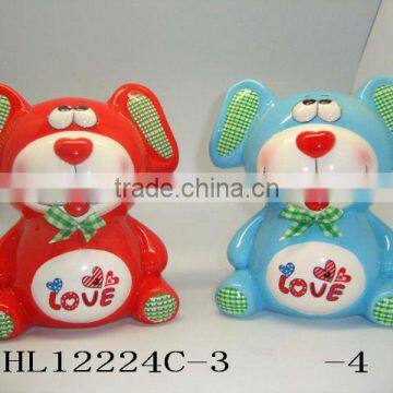 ceramic bear money box SN1255