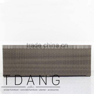 Atlantic Outdoor Wicker Bench - Conversation Wicker Furniture - Vietnam Poly Rattan photo-3