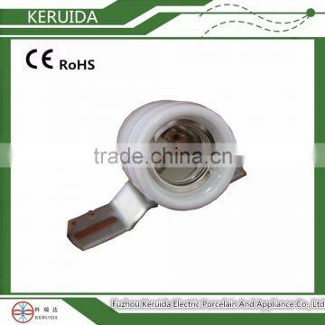 Newest Porcelain Lamp Holder With 180 Degree Rotary Bracket/light Socket/bulb Holder photo-3