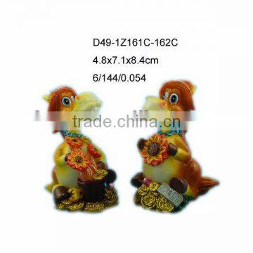 2014 small resin horse cartoon