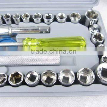 40pcs Socket Set 1/4 3/8 photo-4