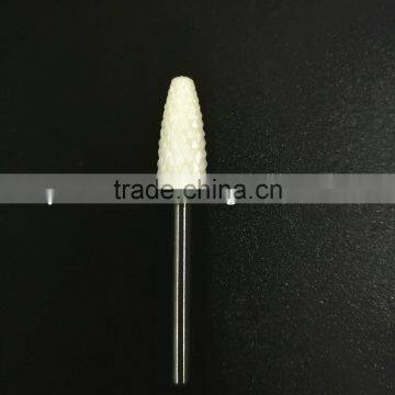 Shank Diameter 2.3mm Fine Type FCeramic Burr For Nail 1 Piece Huaxing Flame Head Huaxing Head Diameter photo-4