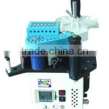 Portable Edge Banding Machine Model IIII with Hot melt adhesive pot volume 160ml and Pre-heating time about 10 Min