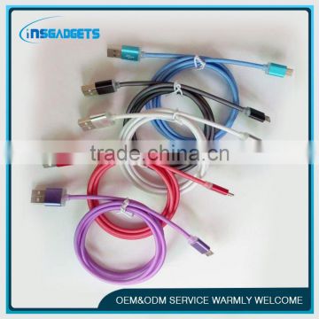 1m 3ft braided fabric micro usb cables ,h0t139 reversible usb cable	, 2015 wholesale colorful micro usb cable for