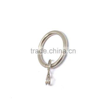 Brushed Nickel Plated Metal Curtain Rod Ring Loose Eyelet ID35mm/OD42mm photo-2