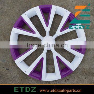 ABS High Quality 14inch WHITE/VIOLET Wheel Cover Color Car Wheel Cap
