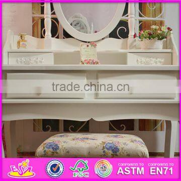 2016 Wholesale High Quality Solid Wooden Make up Vanity W08H058 photo-3