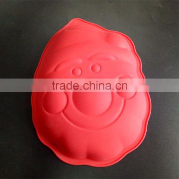 New design fashion wholesale cake decorating tools Santa claus silicone molds