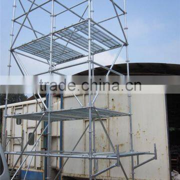 High Grade Ringlock Scaffolding System Steel Ringlock Scaffold