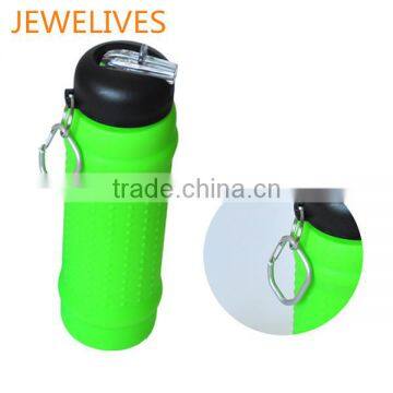 Small Business Ideas Silicone Collapsible Water Bottle photo-3