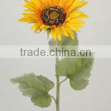 small artificial flower sunflower natural looking silk superior quality household decoration flower supplier with wholesale pric