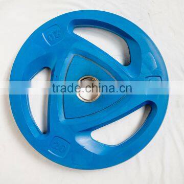 3 Holes Commercial Rubber Bumper Plates Weight Plate photo-3