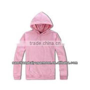 Winter Women's Pink Hooded Hoodies