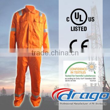 Drago NFPA 2112 arc flashcotton fireproof apparel for fireman uniform