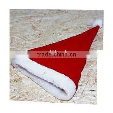 Traditional common plush christmas hat (H-029)