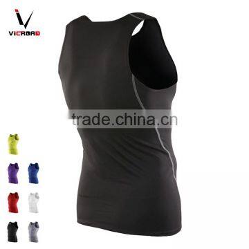Trendy Design Quick Dry Gym Fitness Mens Sports Tank Tops photo-2