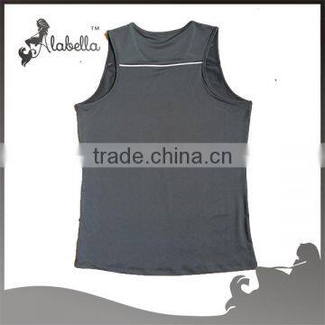 Wholesale Men Tank Tops Men's Clothing With Polyester Spandex Fabric photo-2