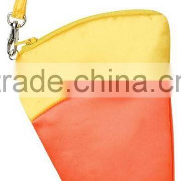 CANDY CORN WRISTLET HANDBAG