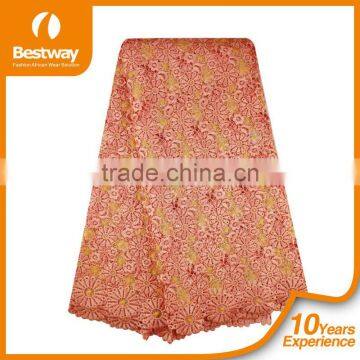 High Quality African Cord Lace Fabric Latest African Cord Lace Fabric African Lace Embroidery Fabric For Wedding Dress CP0057 photo-2