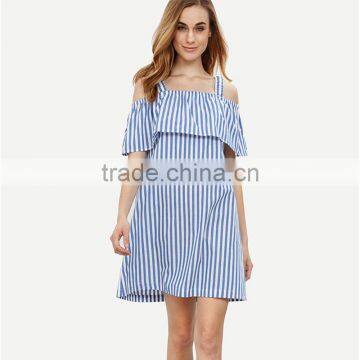 Maxnegio Fashion Gilrs One Piece Ruffle Party Dress photo-3