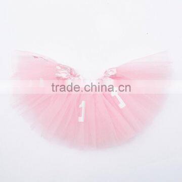 Tutu T Shirt First Birthday Tutu Girls 1st Birthday Outfit photo-3