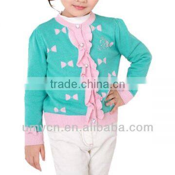 2015 New style dongguan colorful school sweater designs for kids