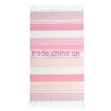 Stripe 100% Cotton Beach Towel With Tassel Made in China photo-3