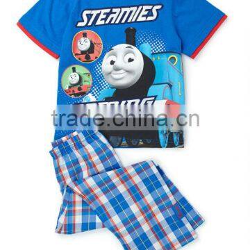 childrens pretty boy cotton pajamas